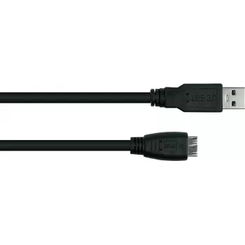 GoodConnections Alcasa Cabo USB 3.2 Gen 1, USB-A para Micro-B, 3 m, preto UK30P-AMB-030S