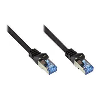 Cabo de patch Cat.6A S/FTP GoodConnections com proteção de cabo RNS, 20m, preto