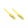Cabo de patch Cat.7 RJ45 GoodConnections - 25m, amarelo, S/FTP PiMF, sem halogéneos, 600MHz (8070R-250Y)