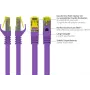 Cabo de patch Cat.7 S/FTP GoodConnections com RNS® Latch Protection, 40 m, violeta 8070R-400V