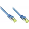 GoodConnections Cabo de rede Cat.7 S/FTP RJ45, 15m, azul, sem halogéneos, 600MHz, proteção da patilha 8070R-150B