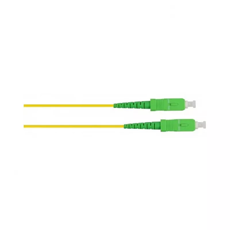 Cabo de rede de fibra ótica GoodConnections OS2 Simplex SC/SC SM 9/125 30m LSZH amarelo