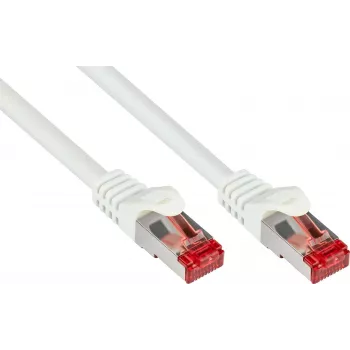 Cabo de rede GoodConnections RNS® Cat.6 S/FTP PiMF com proteção da patilha, branco, 25 m 8060-250W