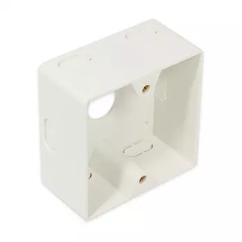 Caixa saliente GoodConnections 80x80x40 mm branco pérola RAL 1013 GC-N0029