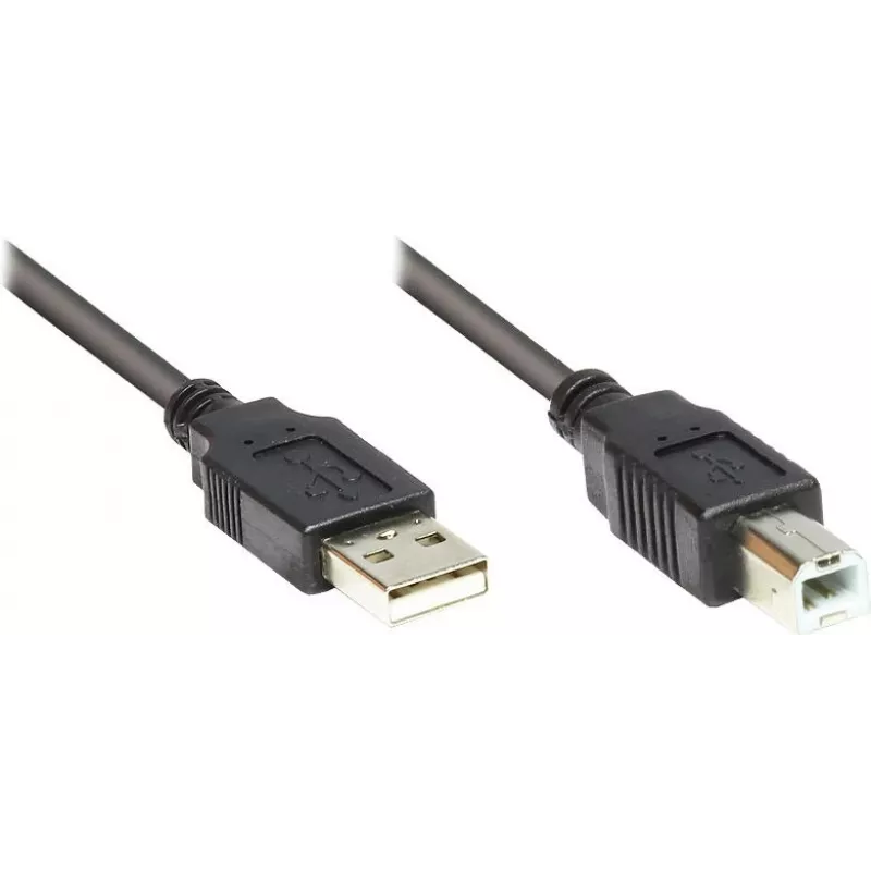 GoodConnections cabo USB 2.0 A para B macho, 3m, preto 2510-3OFS