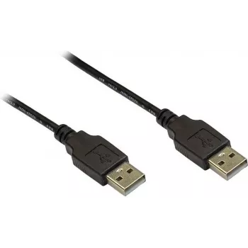 Cabo GoodConnections USB 2.0 Type-A macho para Type-A macho, 3m, Preto 2212-AA3S