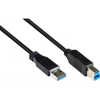 GoodConnections Cabo USB 3.0 A para B Preto 5m