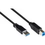 GoodConnections Cabo USB 3.0 A para B Preto 5m