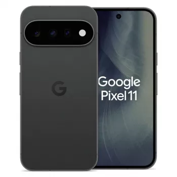 Google Pixel 11 5G smartphone, 6,3 polegadas OLED 120Hz, 12GB RAM, 256GB armazenamento, Dual-SIM, Obsidian, Android 15, UE/Reino Unido