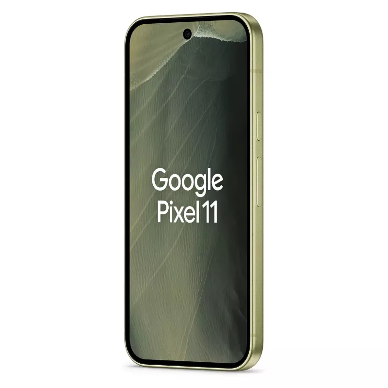 Google Pixel 11 5G smartphone, 6,3 polegadas OLED 120Hz, 12GB RAM, 256GB armazenamento, Dual SIM, Pistachio