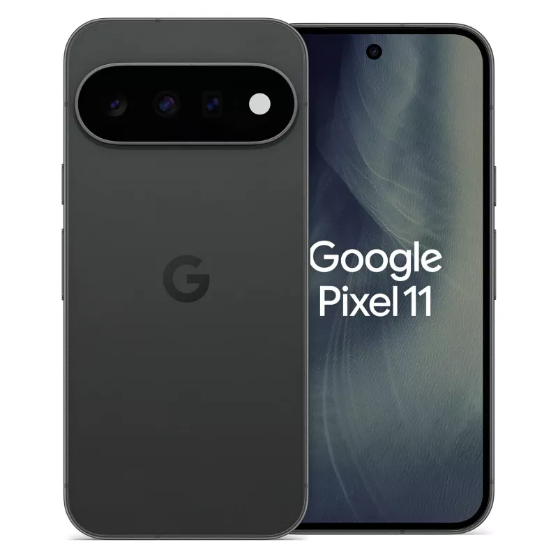 Google Pixel 11 5G smartphone, 6,3 polegadas OLED 120Hz, 12GB RAM, 512GB, Obsidian, Dual SIM (Reino Unido/UE)