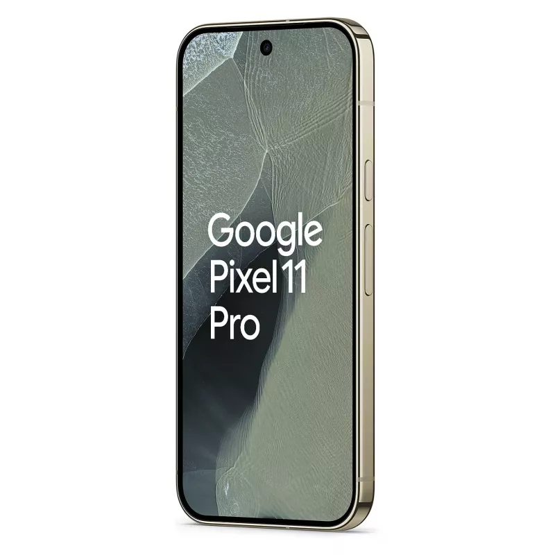 Google Pixel 11 Pro 5G Smartphone, 12GB RAM, 256GB armazenamento, 6,3 polegadas OLED 120Hz ecrã, Oliva