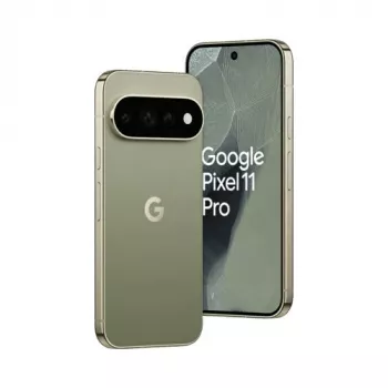 Google Pixel 11 Pro 5G Smartphone, 12GB RAM, 256GB armazenamento, 6,3 polegadas OLED 120Hz ecrã, Oliva