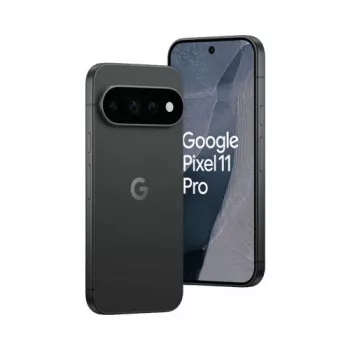 Google Pixel 11 Pro 5G Smartphone, 6,3 polegadas OLED 120Hz, 12GB RAM, 256GB armazenamento, Dual-SIM, Obsidian Black