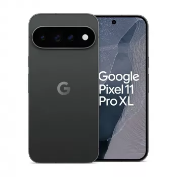 Google Pixel 11 Pro XL 5G smartphone, 12GB RAM, 256GB armazenamento, Obsidian, Dual-SIM, ecrã OLED de 6,8 polegadas 120Hz, Android 16