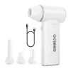 GOOLOO F3 soprador elétrico - 130.000 rpm, 7500mAh, USB-C, branco