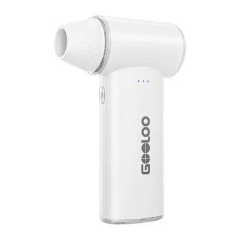 GOOLOO F3 soprador elétrico - 130.000 rpm, 7500mAh, USB-C, branco