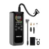 GOOLOO GT160 compressor de ar duplo para automóvel, 160 PSI, power bank de 37 Wh, visor LED, desligamento automático, lanterna LED