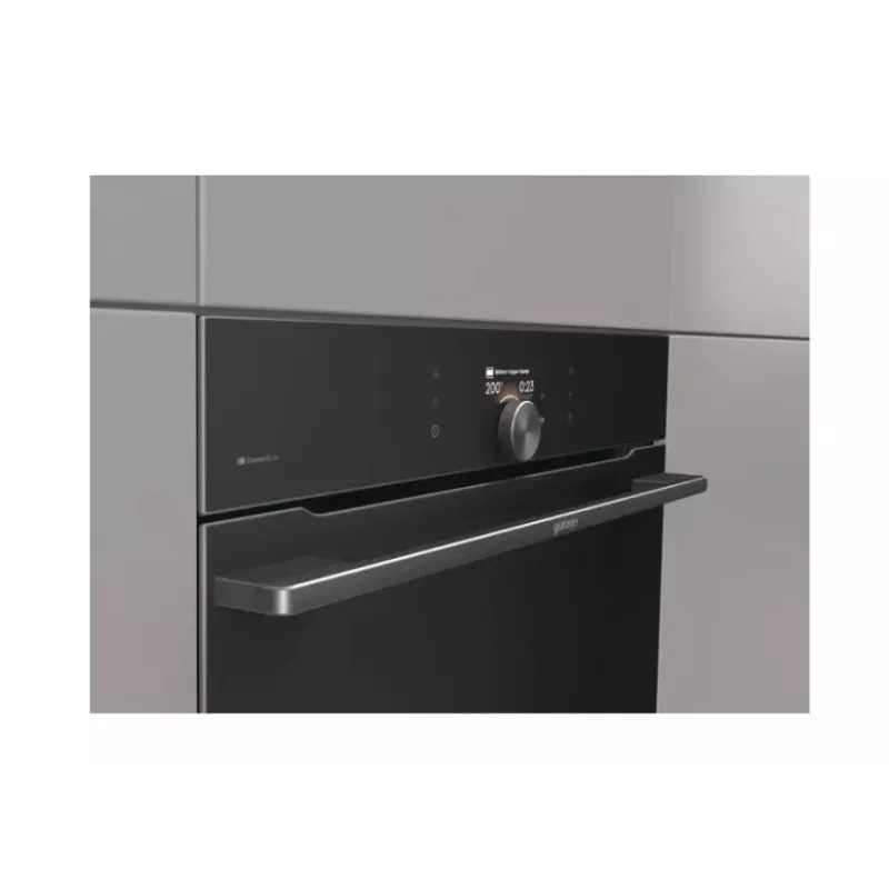 Forno elétrico de encastrar Gorenje BP6138B, 71 L, pirólise, IconLED Touch Control, Preto