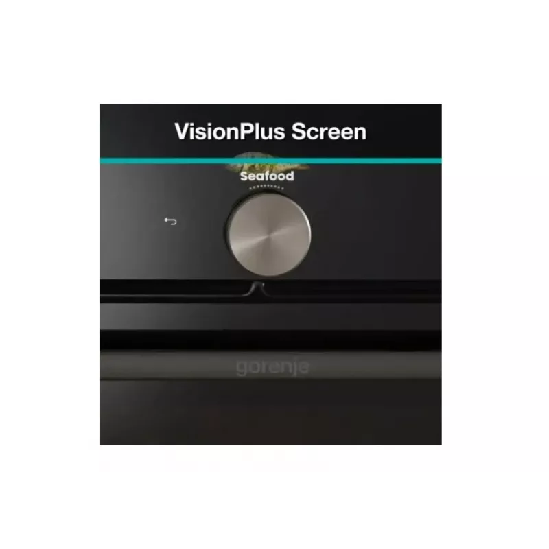 Forno elétrico de encastrar Gorenje BP6138B, 71 L, pirólise, IconLED Touch Control, Preto