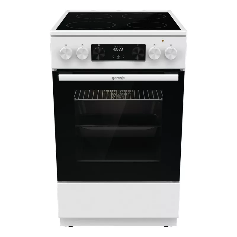 Gorenje GEC 5C41 WG fogão elétrico independente – branco, 50 cm, 70 L, 9 funções