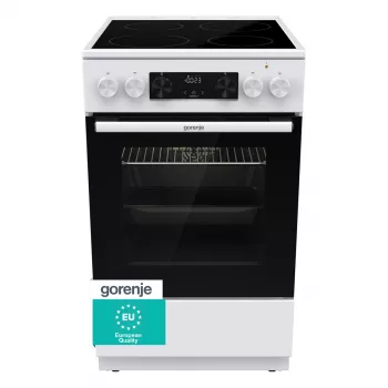Gorenje GEC 5C41 WG fogão elétrico independente – branco, 50 cm, 70 L, 9 funções