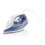 Ferro de engomar a vapor Gorenje SIK2200WB, 2200W, depósito 450ml, base cerâmica, azul/branco