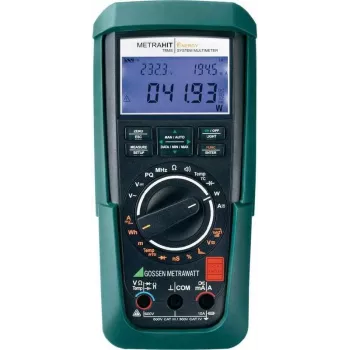 GOSSEN METRAWATT METRAHIT Energy Multímetro digital portátil calibrado DAkkS CAT III 600 V, CAT IV 300 V (M249A)