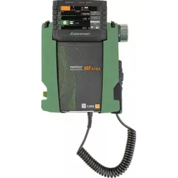 Conjunto de testador multifunções de instalação Gossen Metrawatt PROFiTEST MF XTRA LEMONGREEN, calibrado DAkkS, VDE 0100/0105 M535T