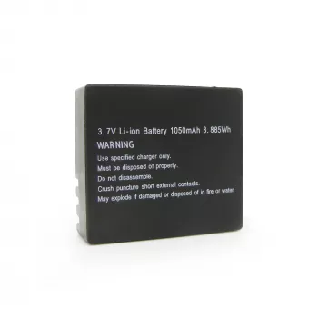 GoXtreme bateria de iões de lítio 1050mAh 3.7V para câmara de ação GoXtreme Vision DUO