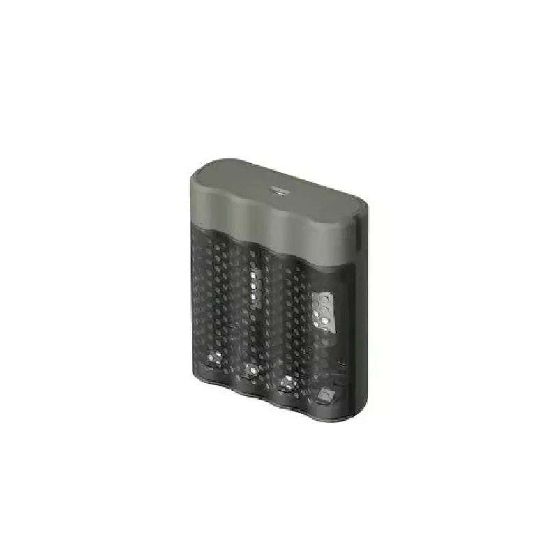 Carregador de baterias GP M451 com 4x pilhas AAA 2700 mAh 1,2V preto EU