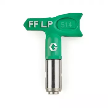 Graco Bico de acabamento verde FFLP514 - RAC X Bico de pulverização Airless de baixa pressão para acabamento fino, orifício de 0.014 polegadas, largura de leque de 10 polegadas