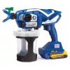 Graco Ultramax Kit de pistola de pintura sem fios Airless com 2 baterias DeWalt 2.0Ah, carregador e bolsa de ferramentas