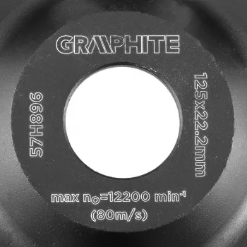 Graphite 57H896 lâmina de serra circular 185mm x 30mm furo 40T TCT para madeira