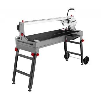 Cortador de azulejos GRAPHITE 1200 W, disco de corte diamantado 250 mm, comprimento de corte 920 mm, refrigeração a água, guia laser