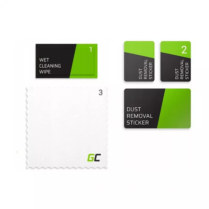 Película protetora de ecrã Green Cell 3x GC Clarity para Apple iPhone 6 Plus / 6S Plus / 7 Plus / 8 Plus