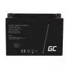 Bateria Green Cell AGM35 12V 26Ah AGM VRLA sem manutenção para cortador de relva, scooter, barco, cadeira de rodas