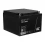 Bateria Green Cell AGM35 12V 26Ah AGM VRLA sem manutenção para cortador de relva, scooter, barco, cadeira de rodas