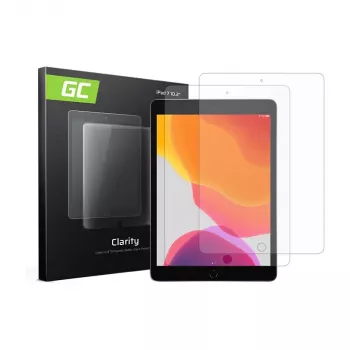 Green Cell GC Clarity Película protetora de ecrã para iPad 7 10.2 (2019) – película PET ultraclara, resistente a riscos, sem bolhas
