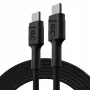 Green Cell GC PowerStream Cabo de Carregamento Rápido USB Type-C Macho para Type-C Macho 2m Preto