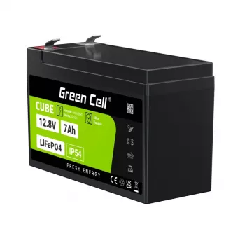 Green Cell LFPGC12V7AH Bateria UPS Lítio-Ferro-Fosfato (LiFePO4) 12,8 V 7 Ah