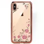 Capa traseira GreenGo Flower Rose Gold para Apple iPhone XS Max