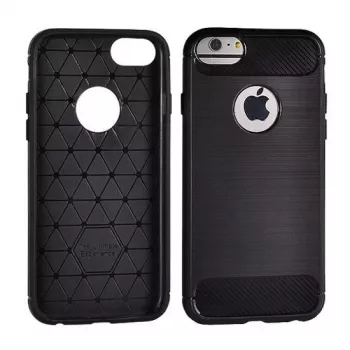 GreenGo Huawei Y7 2019 Capa traseira Carbon Black