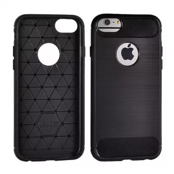 GreenGo Capa traseira para Nokia 3.1 carbono preto