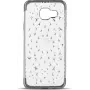 GreenGo Capa TPU 3D Stars para Samsung Galaxy S7 Edge G935 prateada