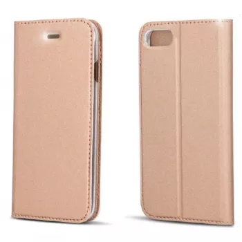 GreenGo Capa tipo carteira Smart Premium para Sony Xperia E5 rosa-ouro