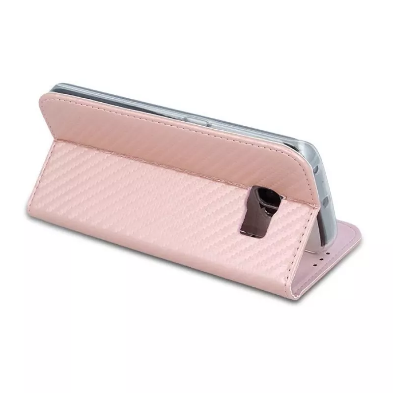 GreenGo Capa Smart Carbon para Sony Xperia XZ1 Compact rosa-ouro