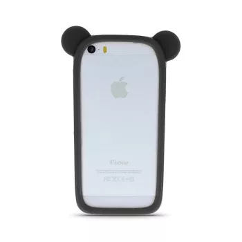 GreenGo Universal Bumper L (10cm) Ears Preto