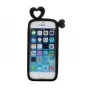 Bumper universal GreenGo L (10cm) Hearts preto
