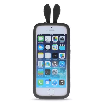 Bumper universal GreenGo L (10 cm) Rabbit Ears preto